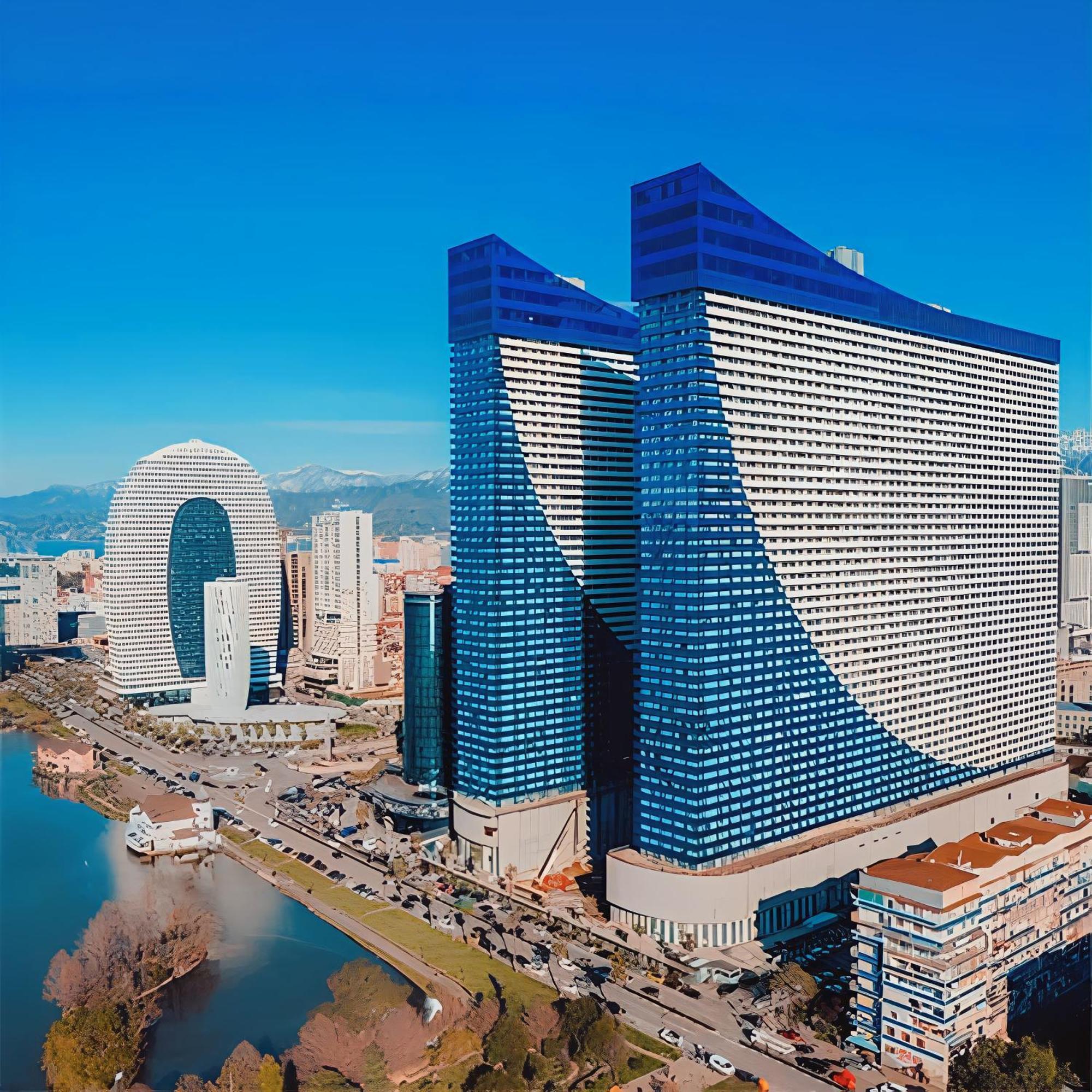 Orbi Panoramic Aparthotel Batumi Bagian luar foto