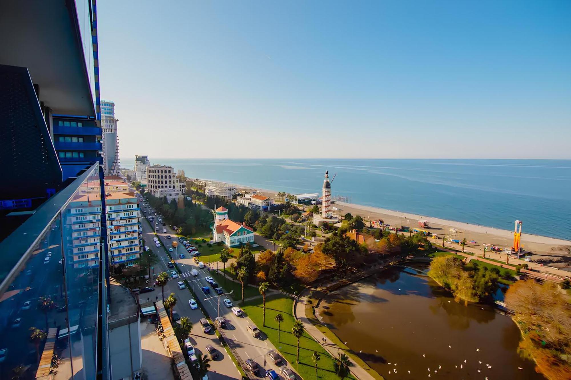 Orbi Panoramic Aparthotel Batumi Bagian luar foto