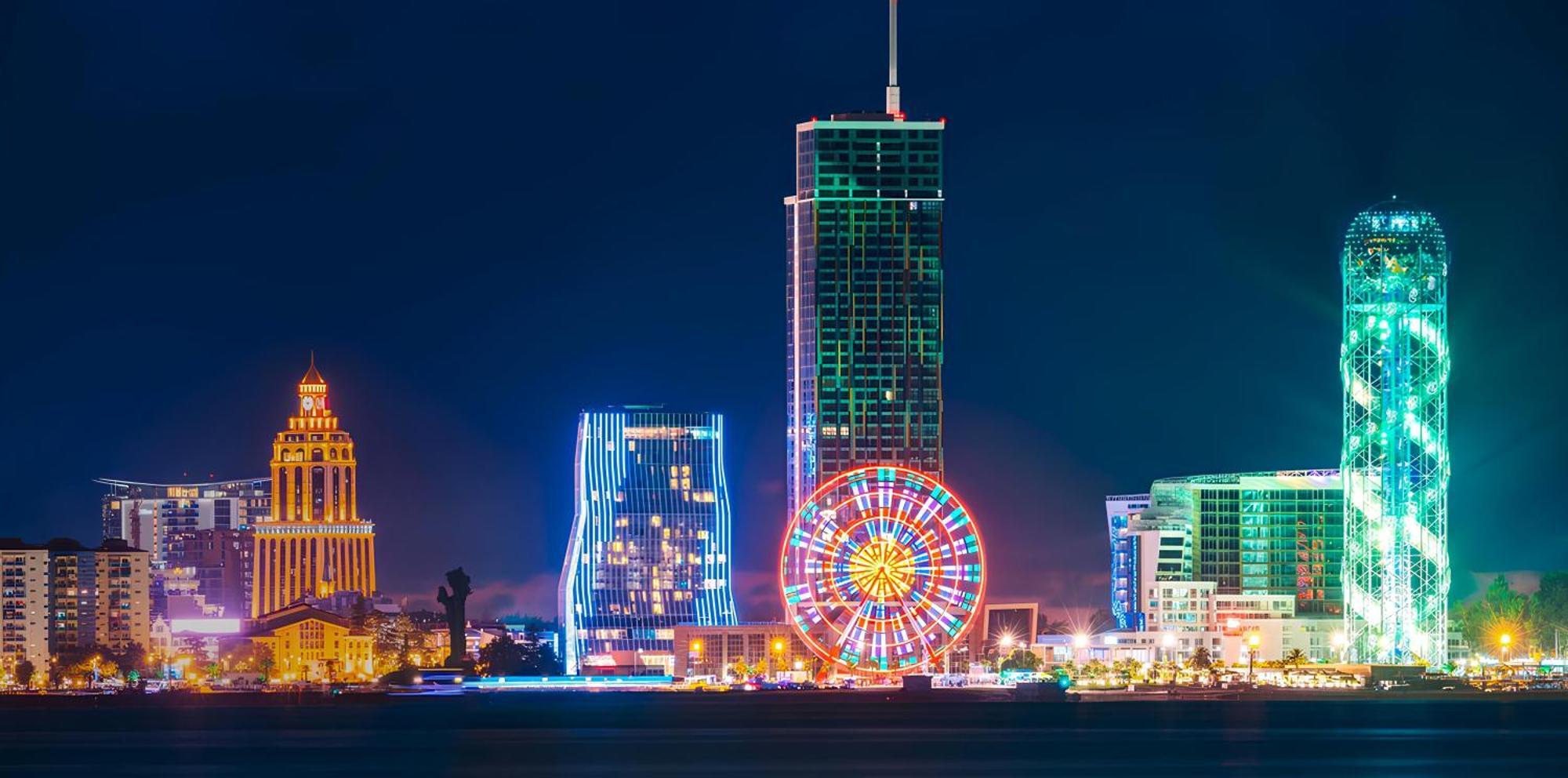 Orbi Panoramic Aparthotel Batumi Bagian luar foto